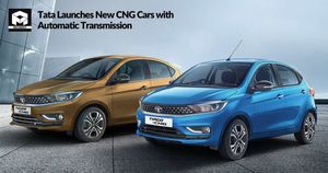 Tata Launches New CNG Cars with Automatic Transmission