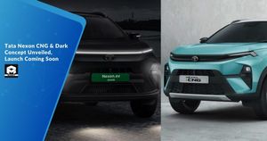 Tata Nexon CNG & Dark Concept Unveiled, Launch Coming Soon