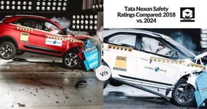 Tata Nexon Safety Ratings Compared: 2018 vs. 2024