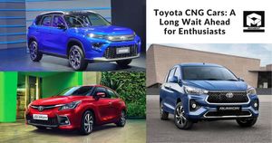 Toyota CNG Cars: A Long Wait Ahead for Enthusiasts