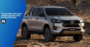 Toyota Hilux Receives a Bold Upgrade with its Third Facelift