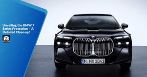 Unveiling the BMW 7 Series Protection – A Detailed Close-up!