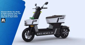 iGowise BeiGo X4, Made in India Leaning Trike, Set for New Battery Pack Upgrade in April 2024