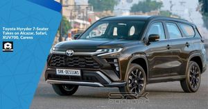 Toyota Hyryder 7-Seater Takes on Alcazar, Safari, XUV700, Carens