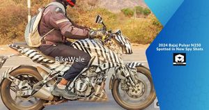 2024 Bajaj Pulsar N250 Spotted in New Spy Shots