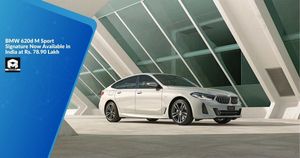 BMW 620d M Sport Signature Now Available in India at Rs. 78.90 Lakh