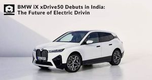 BMW iX xDrive50 Debuts in India: The Future of Electric Driving