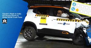 Citroën's Made-In-India eC3 Scores Poorly in Global NCAP Crash Tests