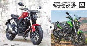 Honda CB300R vs Bajaj Dominar 400: Which Bike Wins Under Rs 3 Lakh?