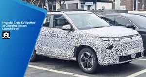 Hyundai Creta EV Spotted at Charging Station: Launch Soon?