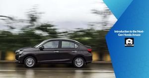 Introduction to the Next-Gen Honda Amaze