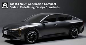 Kia K4 Next-Generation Compact Sedan: Redefining Design Standards