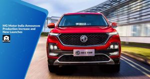 MG Motor India Announces Production Increase and New Launches