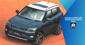 Mahindra XUV300 Facelift Variants Spotted Ahead of Launch