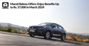 Maruti Baleno Offers: Enjoy Benefits Up to Rs. 57,000 in March 2024