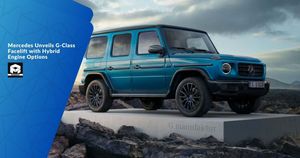 Mercedes Unveils G-Class Facelift with Hybrid Engine Options