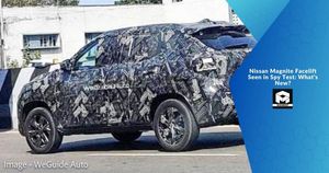 Nissan Magnite Facelift Seen in Spy Test: What's New?