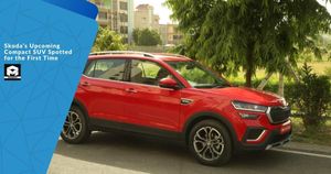 Skoda's Upcoming Compact SUV Spotted for the First Time