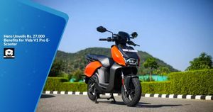 Hero Unveils Rs. 27,000 Benefits for Vida V1 Pro E-Scooter