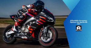 Affordable Accessory Options for Aprilia RS 457