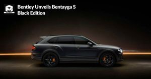 Bentley Unveils Bentayga S Black Edition