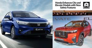 Honda Enhances City and Elevate Models with New Safety Features