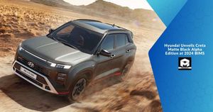 Hyundai Unveils Creta Matte Black Alpha Edition at 2024 BIMS