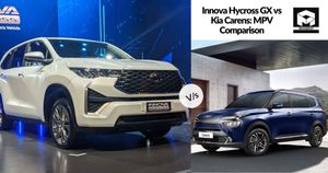 Innova Hycross GX vs Kia Carens: MPV Comparison