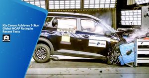 Kia Carens Achieves 3-Star Global NCAP Rating in Recent Tests