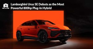 Lamborghini Urus SE Debuts as the Most Powerful 800hp Plug-In Hybrid