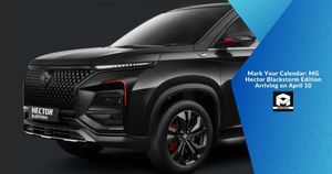 Mark Your Calendar: MG Hector Blackstorm Edition Arriving on April 10