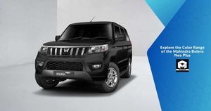 Explore the Color Range of the Mahindra Bolero Neo Plus