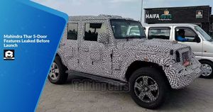 Mahindra Thar 5-Door Features Leaked Before Launch