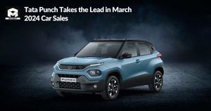 Tata Punch Takes the Lead in March 2024 Car Sales