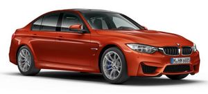 2015 BMW M3 Sedan Sakhir Orange