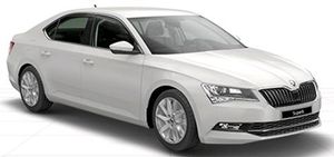 2016 Skoda Superb Candy White