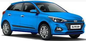 2018 Hyundai i20 Elite Marina Blue