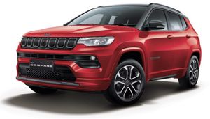 2021 Jeep Compass Model S Exotica Red