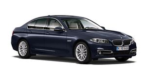 BMW 5 Series Imperial Blue