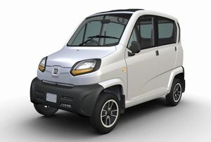 Bajaj Qute White