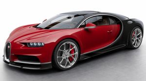 Bugatti Chiron Red-Black