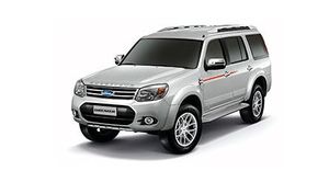 Ford Endeavour Moondust Silver