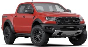 Ford Ranger Raptor True Red