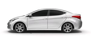 Hyundai Elantra Coral White