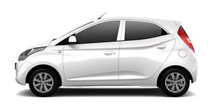 Hyundai Eon Coral White