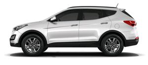 Hyundai Santa Fe Pure White