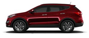 Hyundai Santa Fe Red Wine