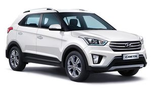 Hyundai Creta Polar White