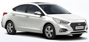 Hyundai Verna Polar White