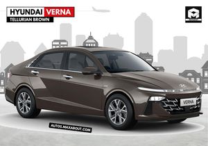 Hyundai Verna Tellurian Brown